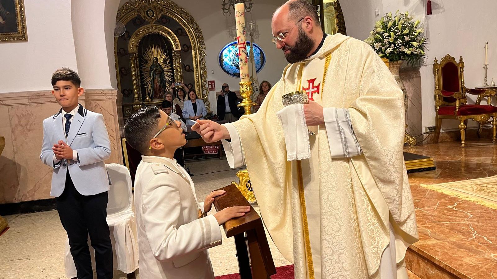 Primer turno de comuniones este sábado en el Santuario de África