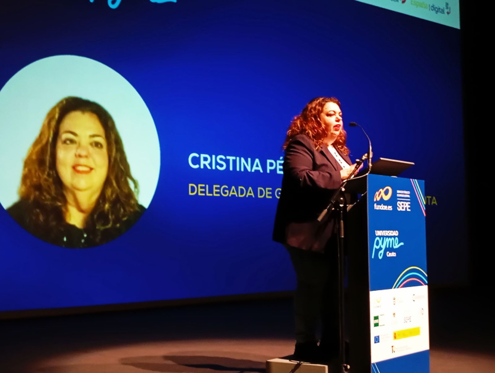 Cristina Pérez, delegada del Gobierno/ CORONADO