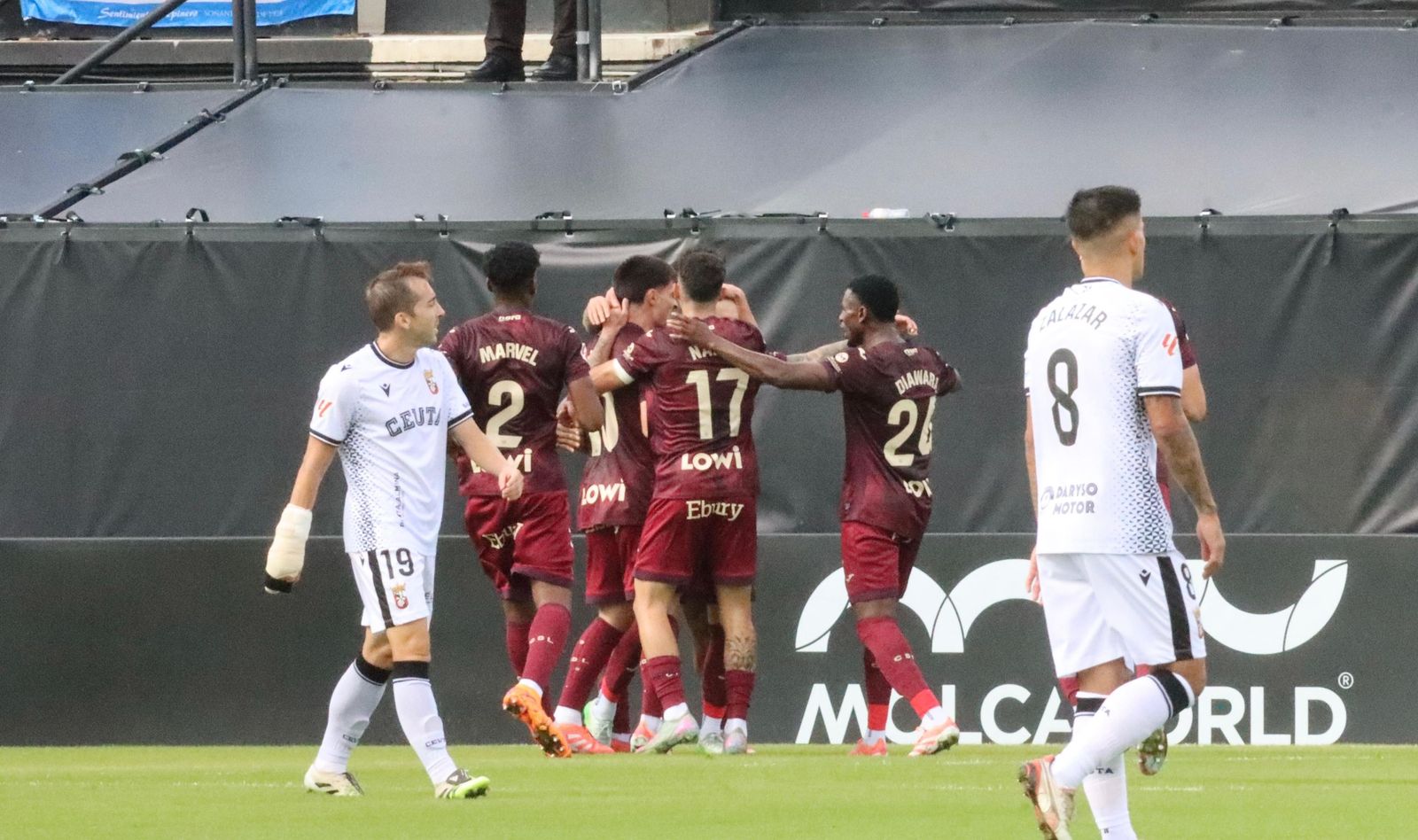 FOTOGALERÍA | El intenso encuentro entre la AD Ceuta y el Leganés en el Alfonso Murube