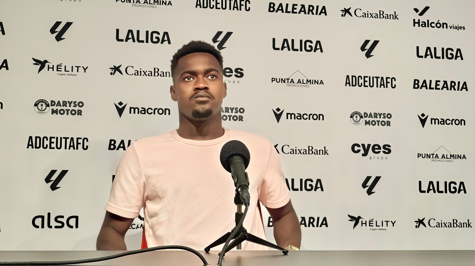 Bassinga, en la rueda de prensa
