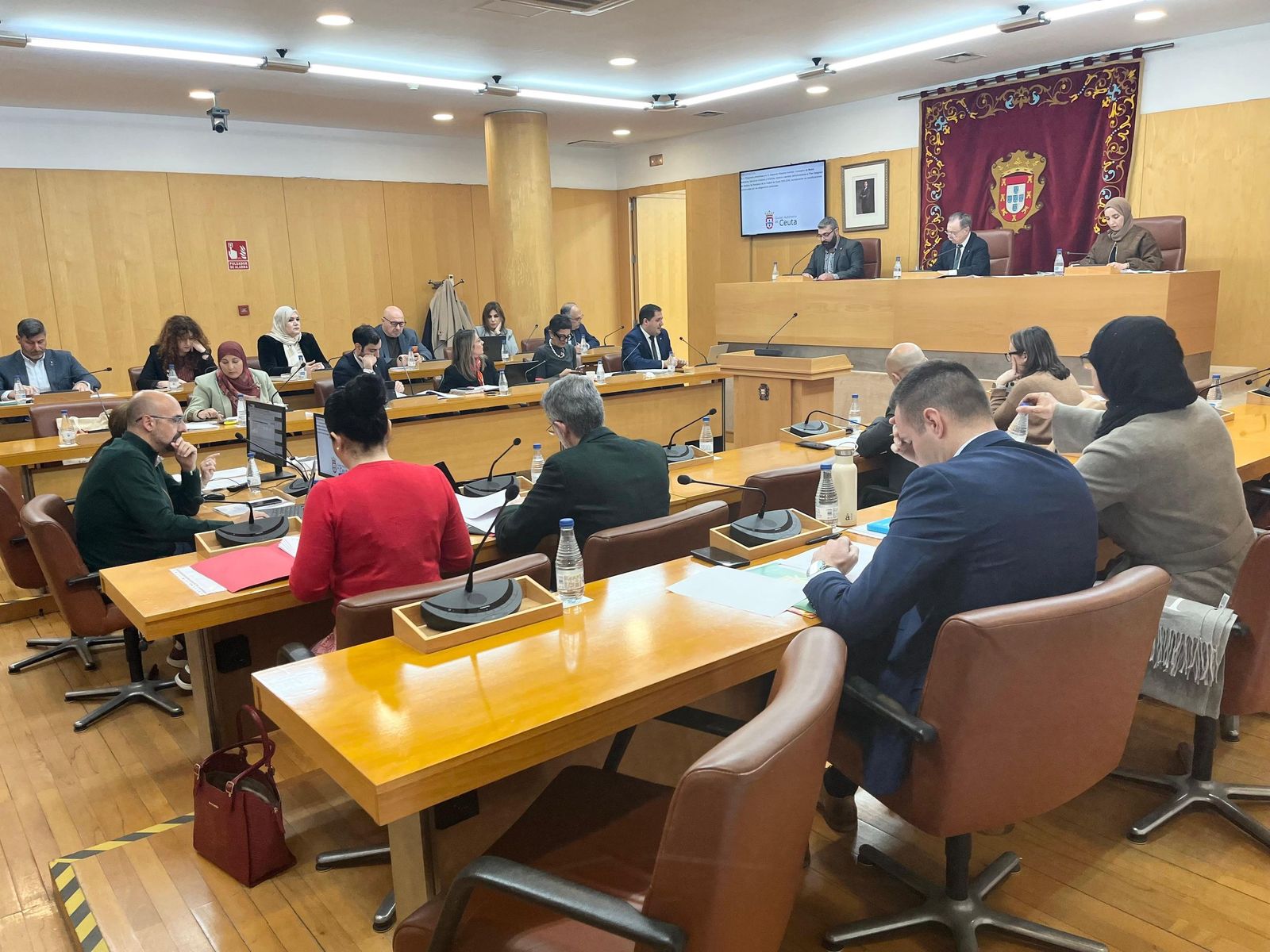 Momento de la Sesión Plenaria.