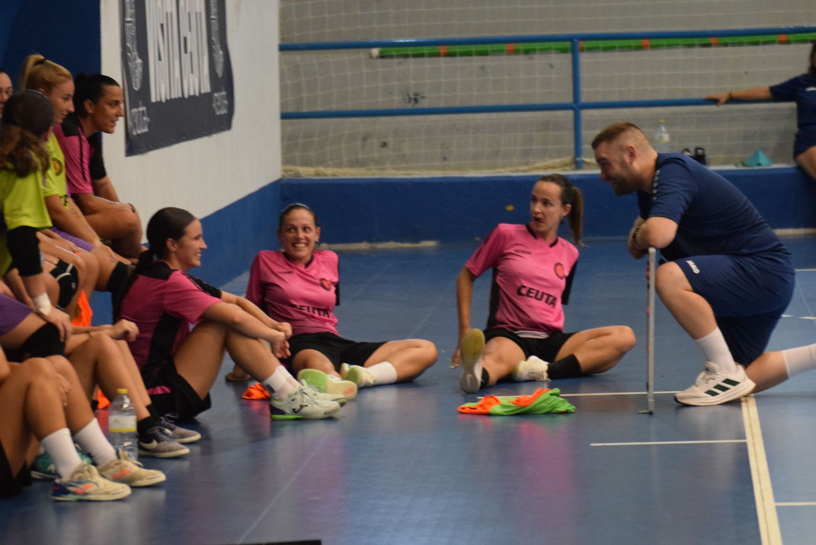 Entrenamiento en el Camoens