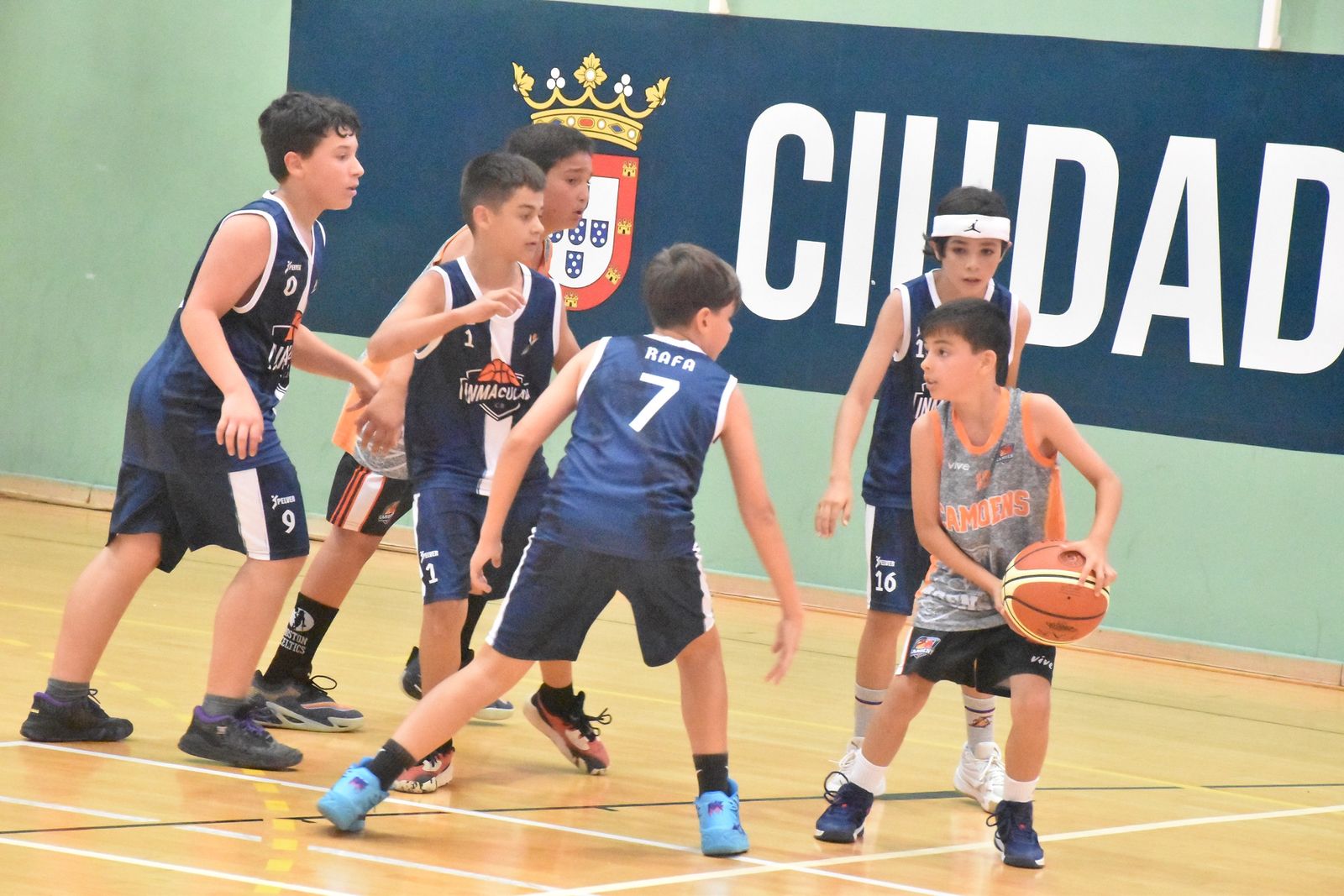 Finales de la liga de Minibasket
