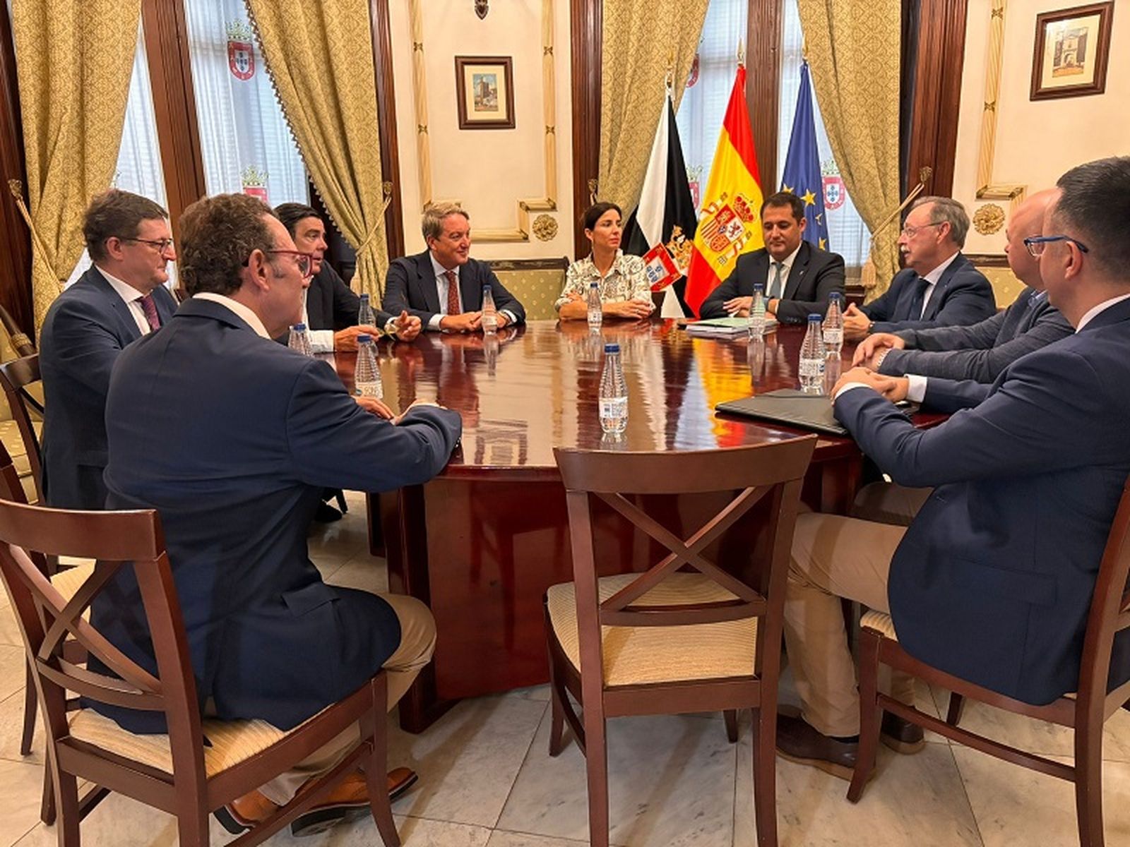 Reunión de la Ciudad Autónoma de Ceuta con los integrantes de CESUR