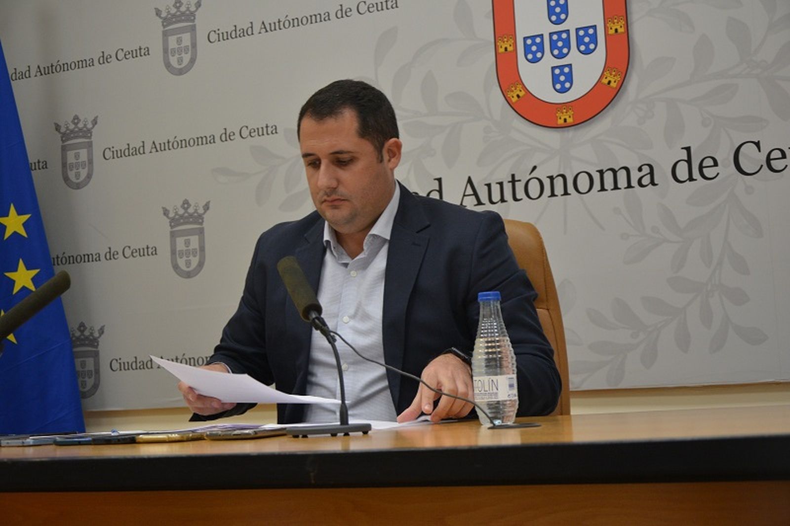 Portavoz del Gobierno, Alejandro Ramírez./ FOTO E.P.