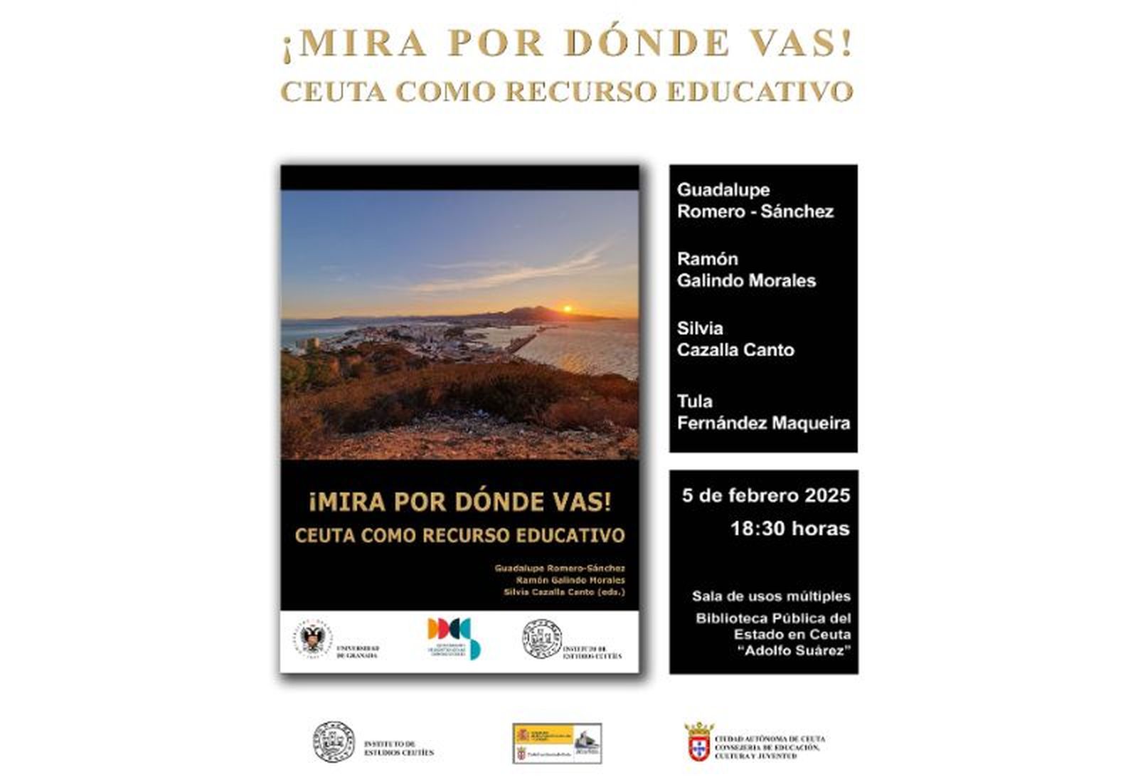 Cartel de la presentación. / FOTO CEDIDA