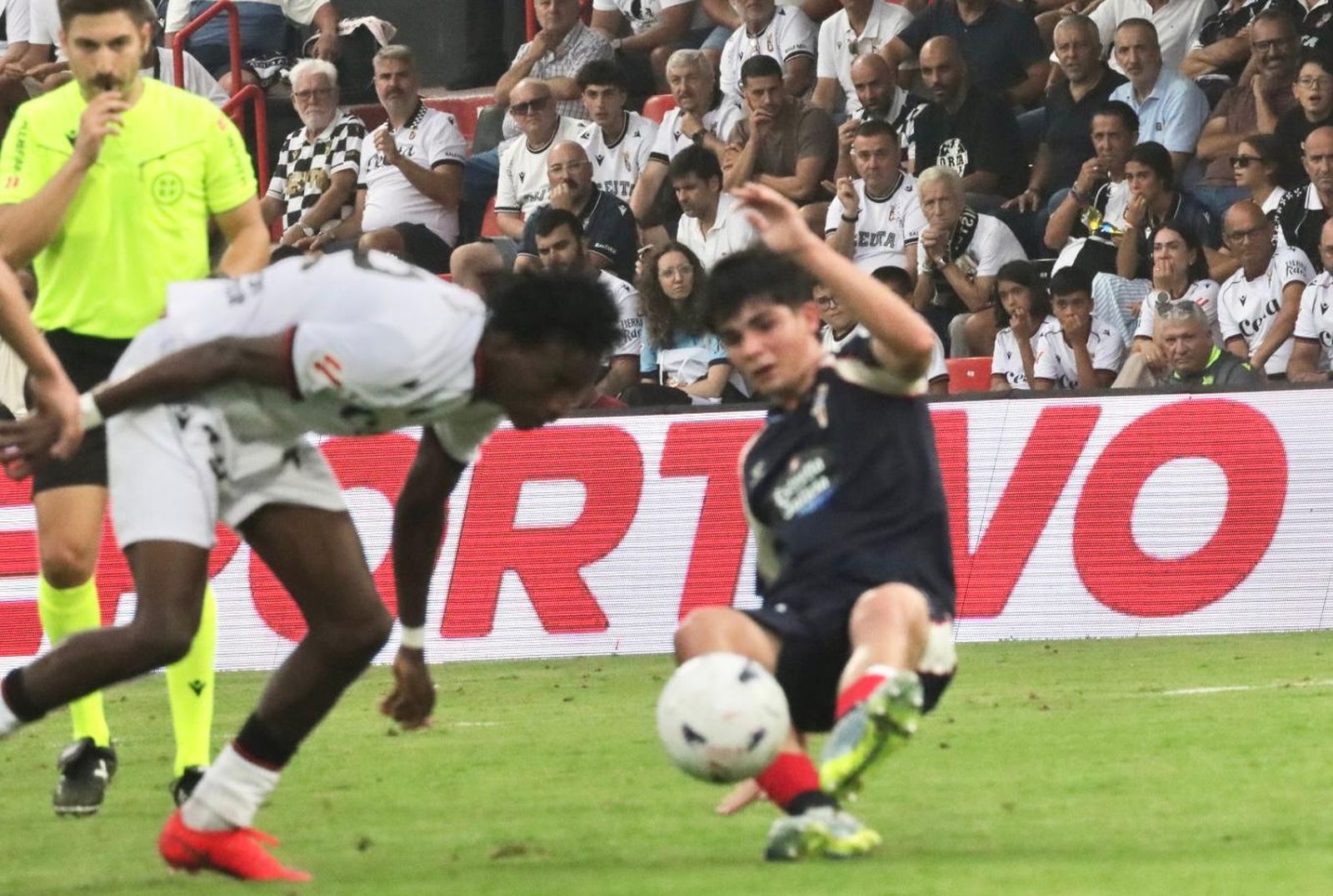 El partido  AD Ceuta-Celta Fortuna en imágenes