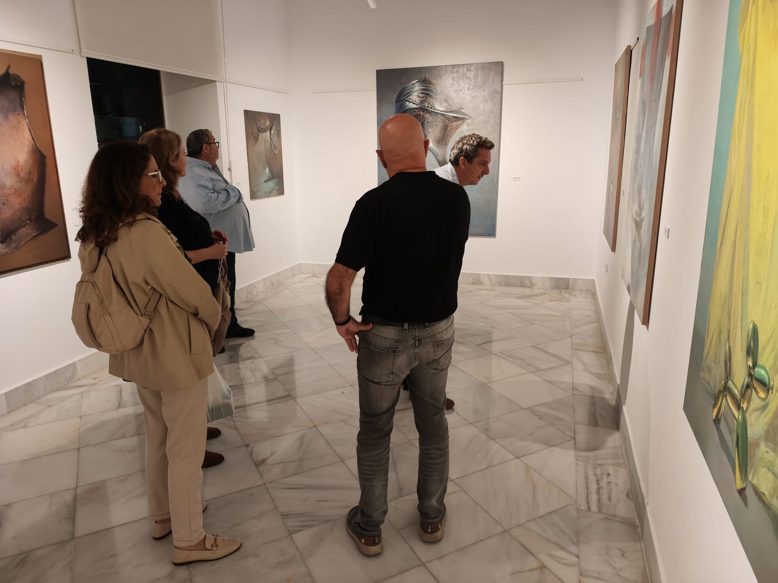 Inaugurada en el Museo de Ceuta la exposición ‘La sombra del metal’ de Jesús Conde
