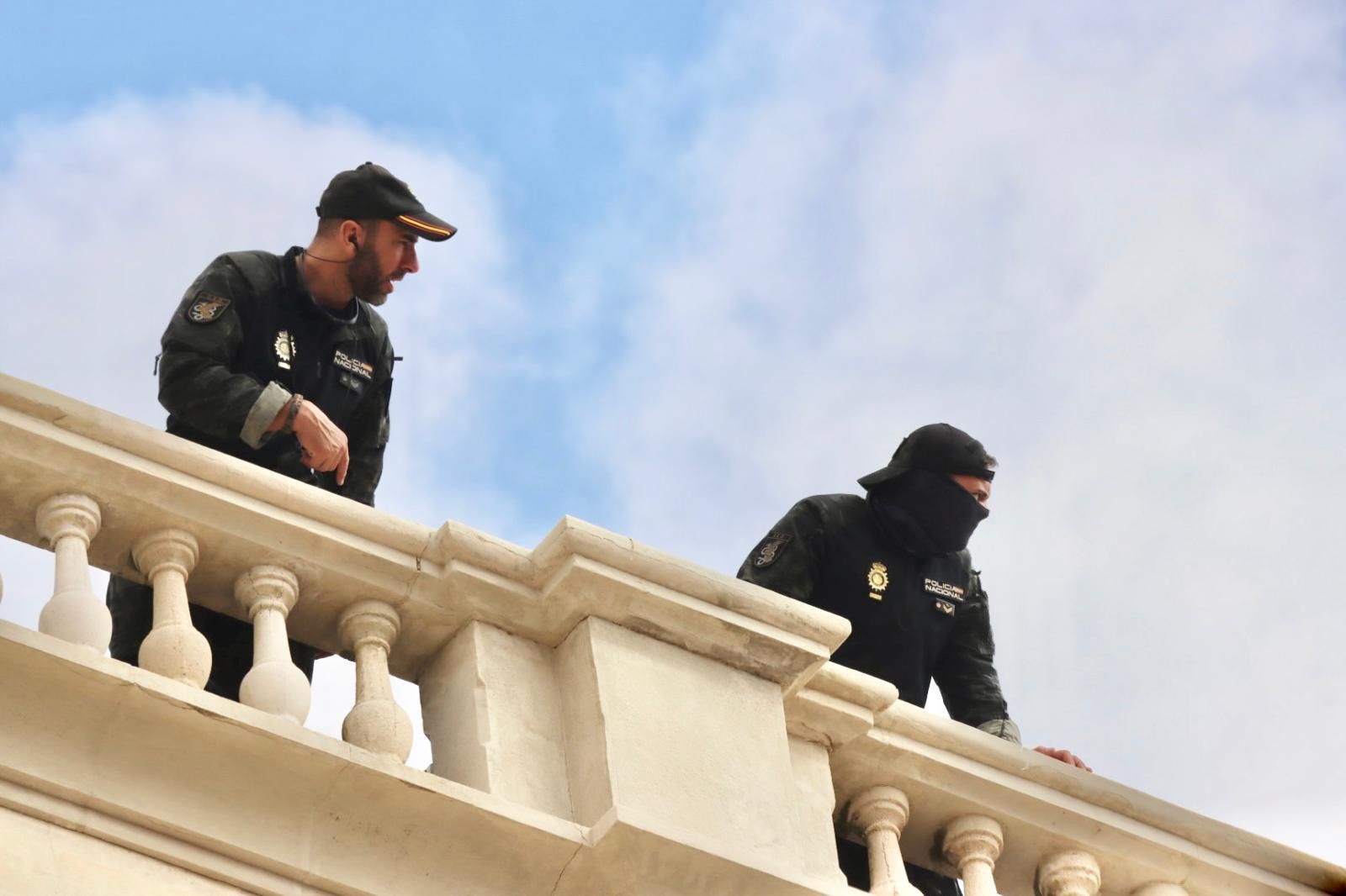 El gran despliegue de 1.800 efectivos que protege a los Reyes en Ceuta