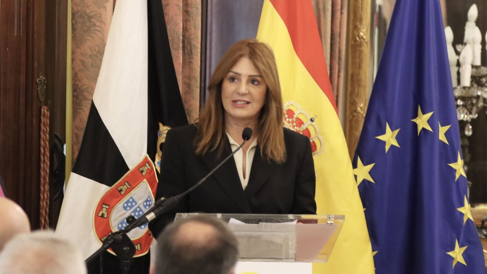 La representante del grupo Dell, Isabel Reis