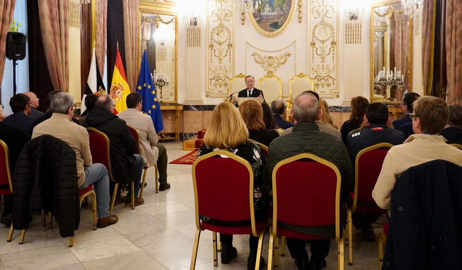 Alocución de Juan Vivas.