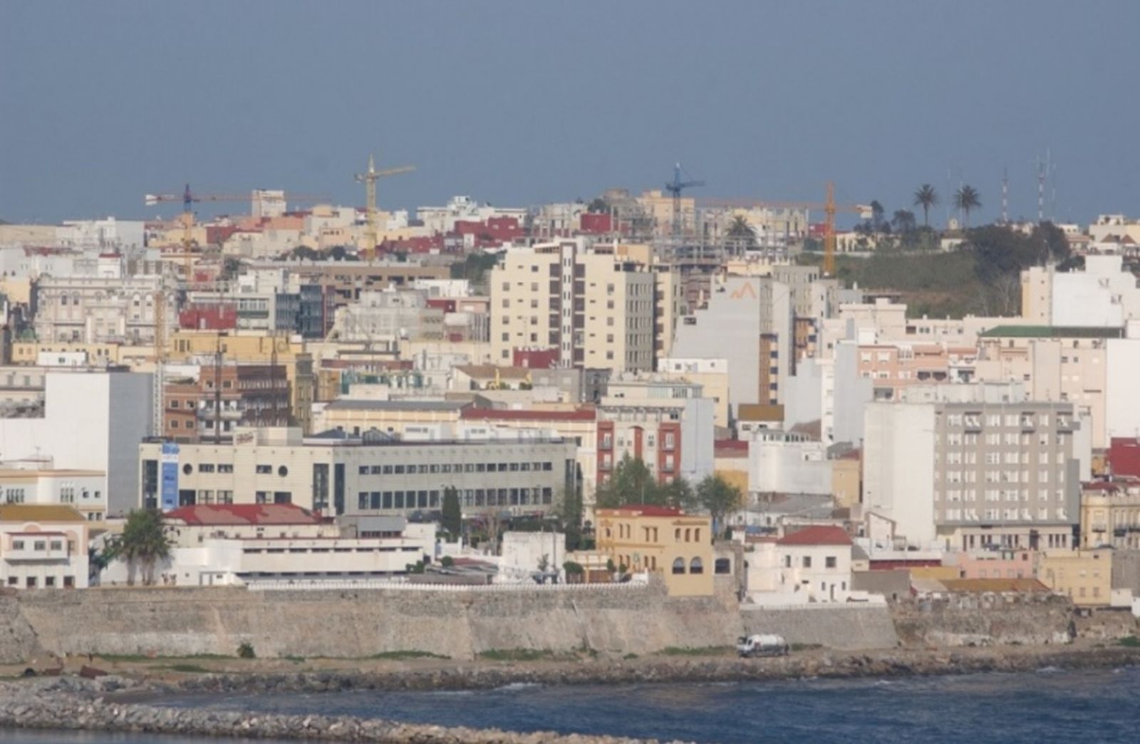Vista general de Ceuta
