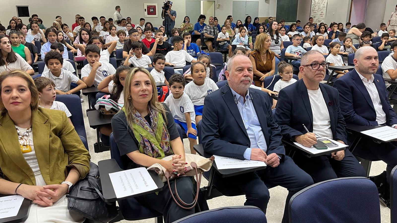 El Salón de Actos del IES 'Abyla', lleno