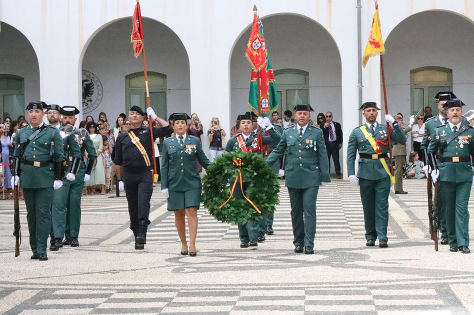 Miembros de la Guardia Civil en un acto.
