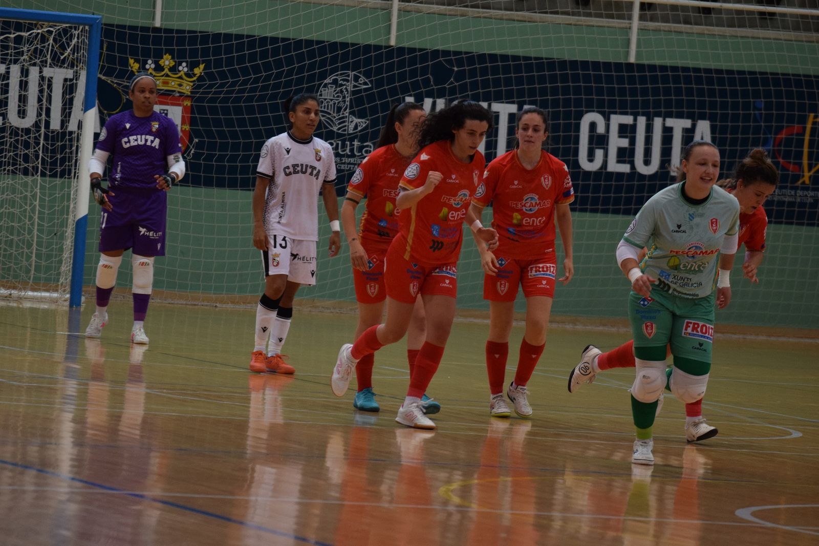 La AD Ceuta Femenino empató frente al Poio