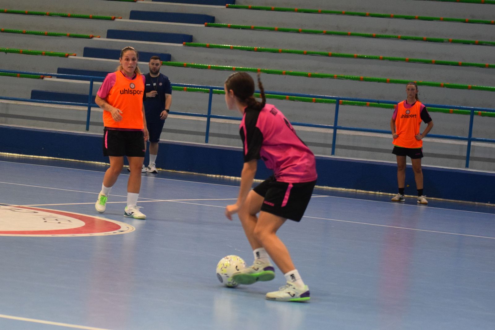 Entrenamiento en el Camoens