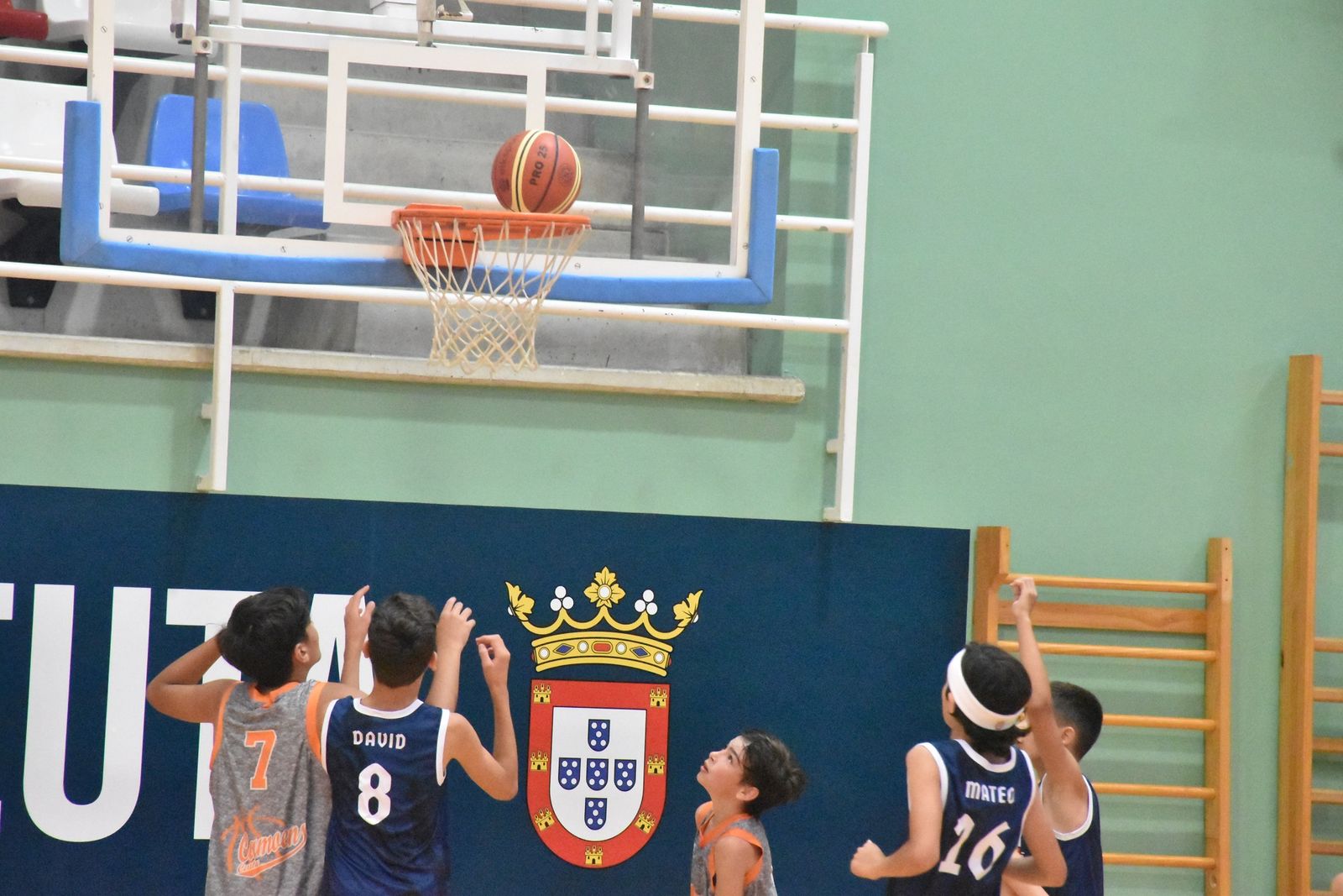 Finales de la liga de Minibasket