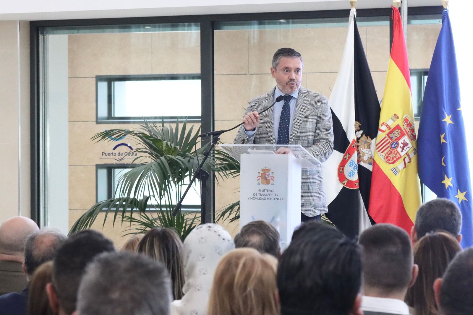 Juan Manuel Doncel, presidente de la Autoridad Portuaria de Ceuta