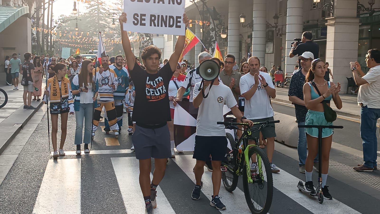 El deporte ceutí se une para exigir soluciones a la crisis