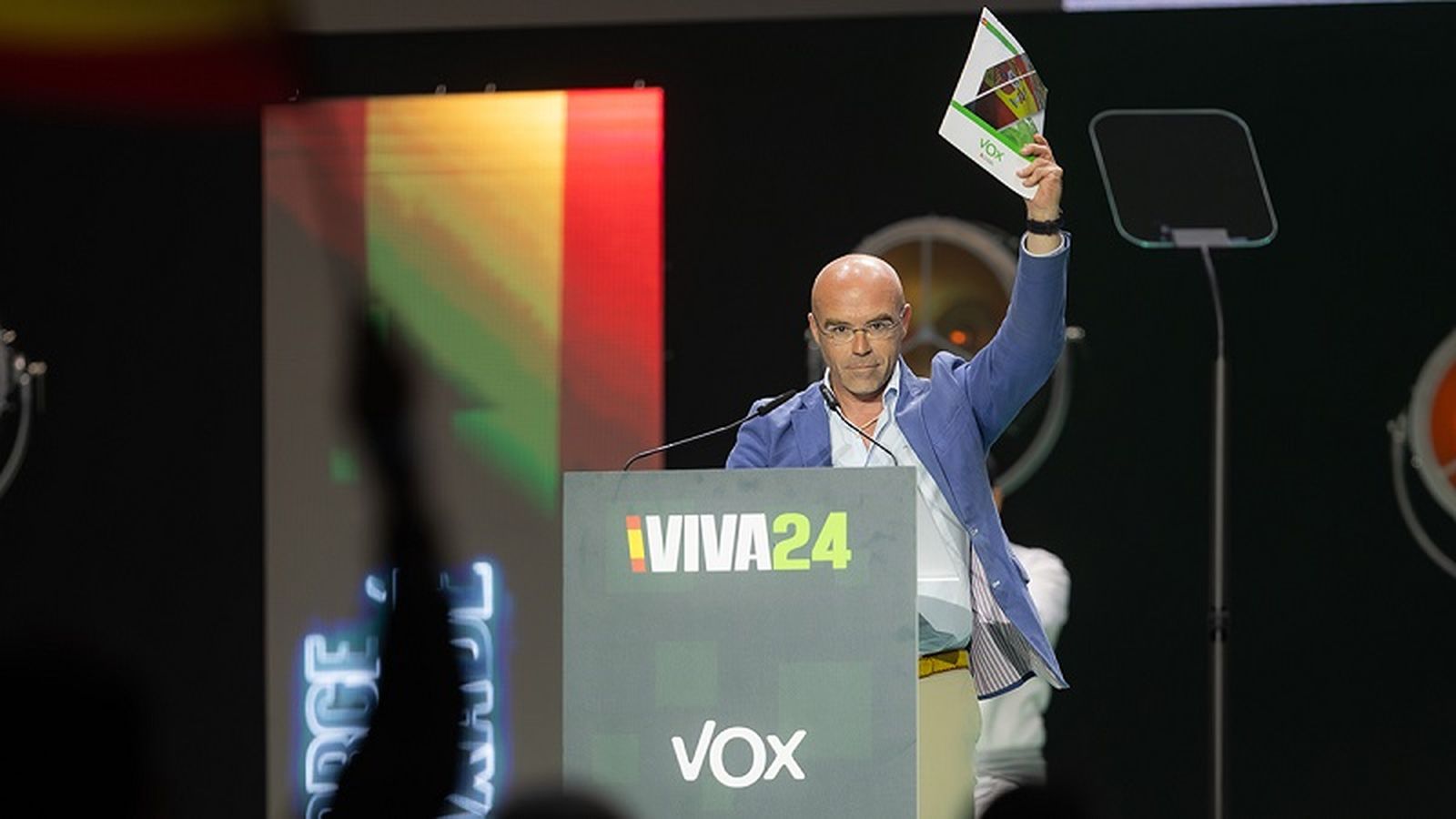 El candidato de Vox a la elecciones europeas, Jorge Buxadé. / FOTO CEDIDA