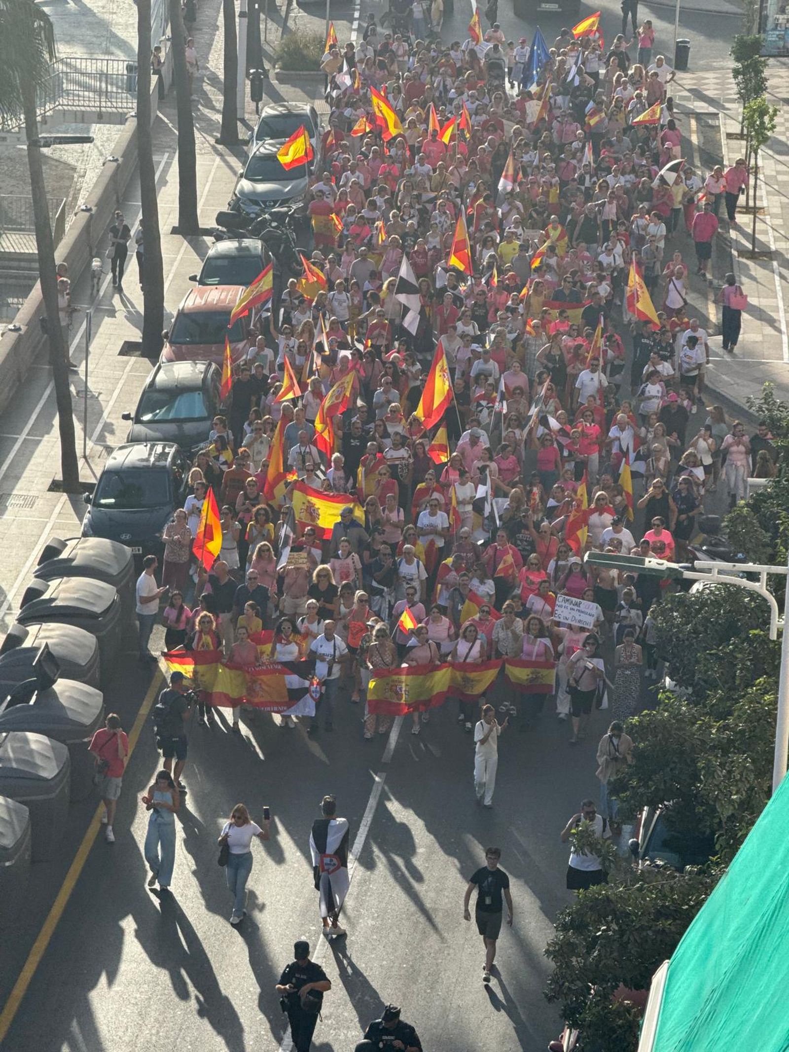 Una nueva protesta en las calles de Ceuta: por la seguridad de las mujeres y niñas