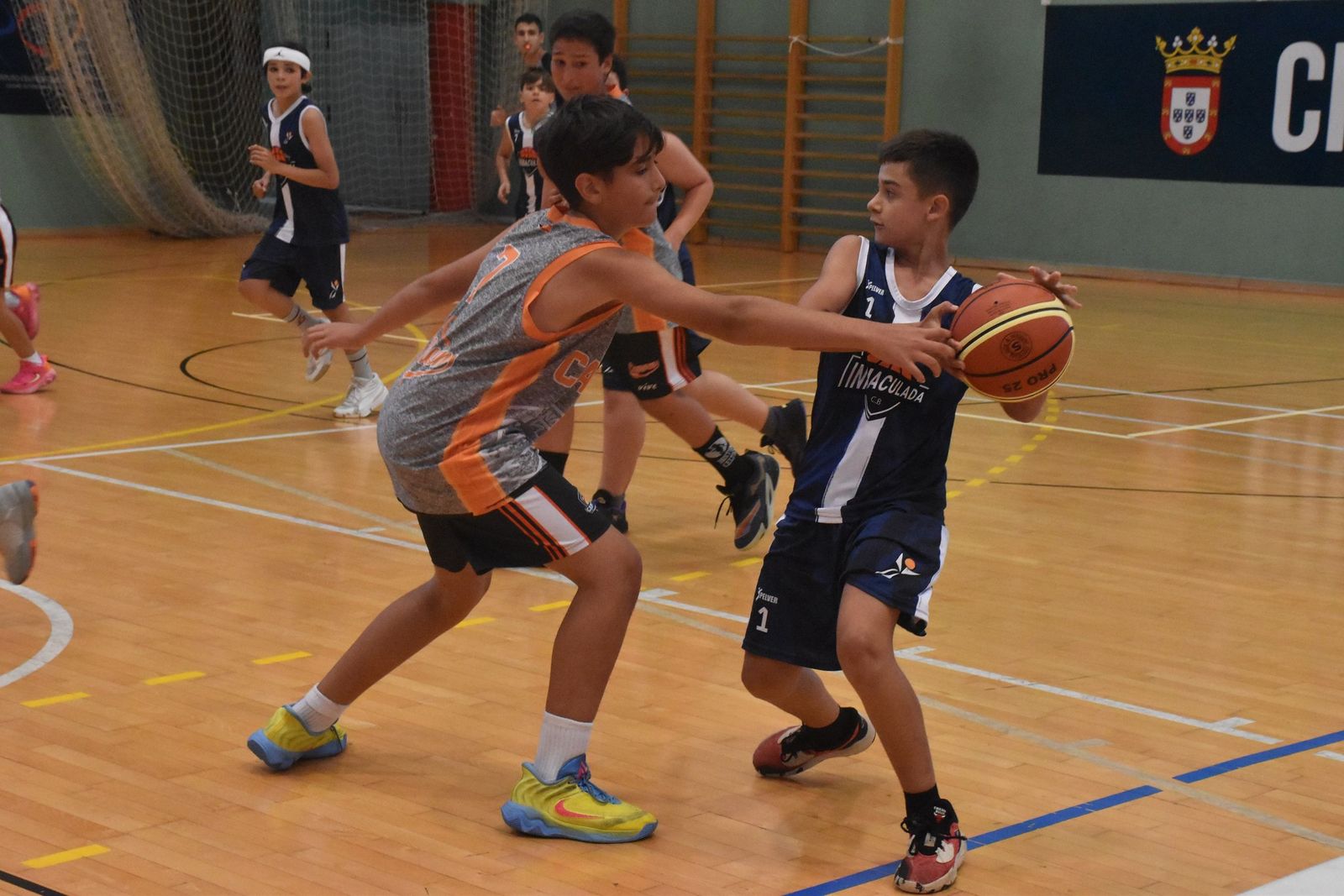 Finales de la liga de Minibasket