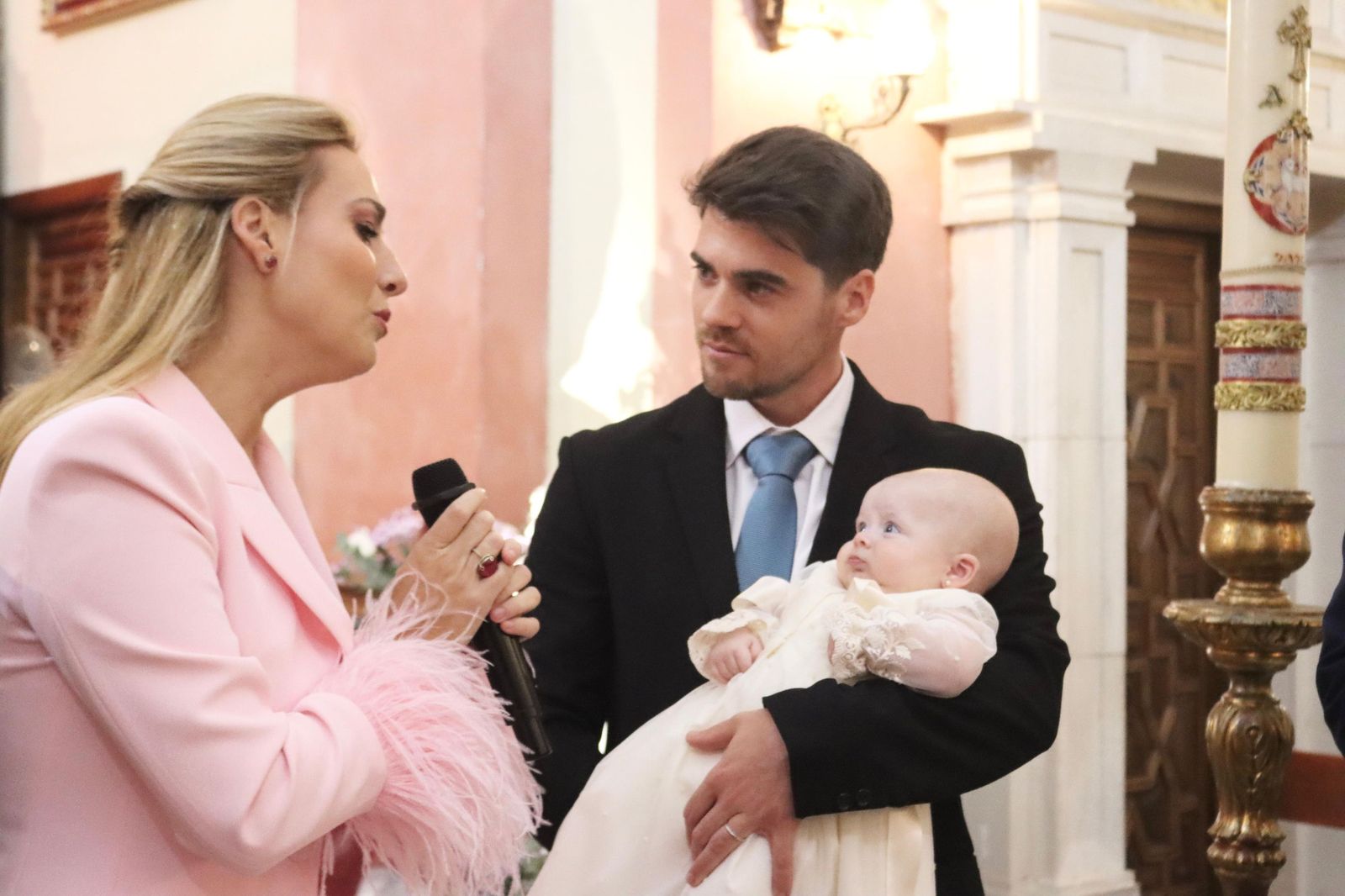 Bautizo de Minerva María en Los Remedios