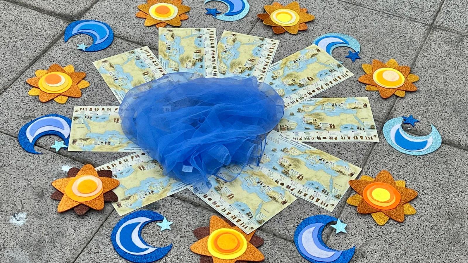 Taller de Danzas Circulares de la Asociación Tingitana en el Festival Sete Sóis Sete Luas