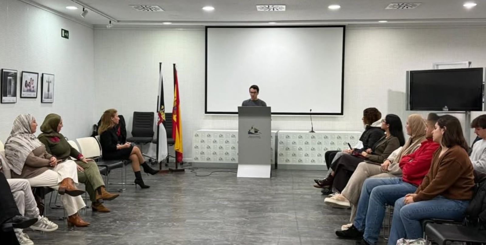 Un momento del acto celebrado ayer