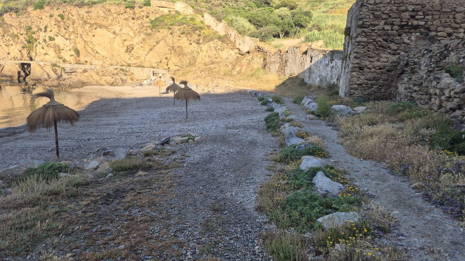 La playa del Desnarigado quedó limpia y libre de una posible contaminación