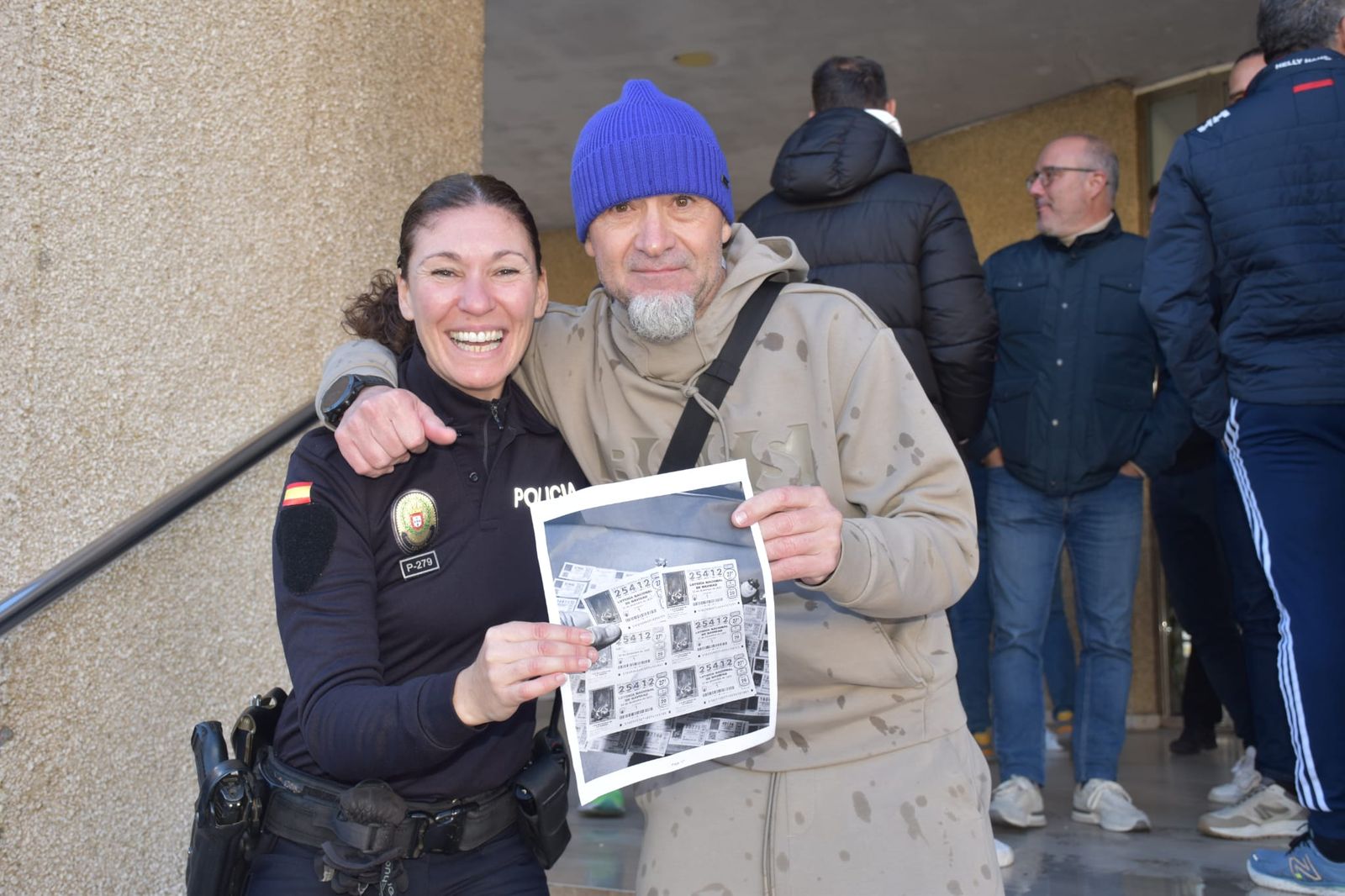 Así celebró 'San Urbano' el premio de la Lotería de Navidad