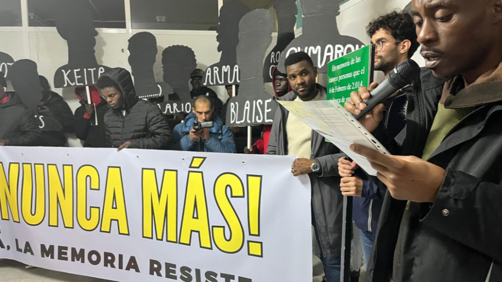 Acto de la Marcha por la Dignidad