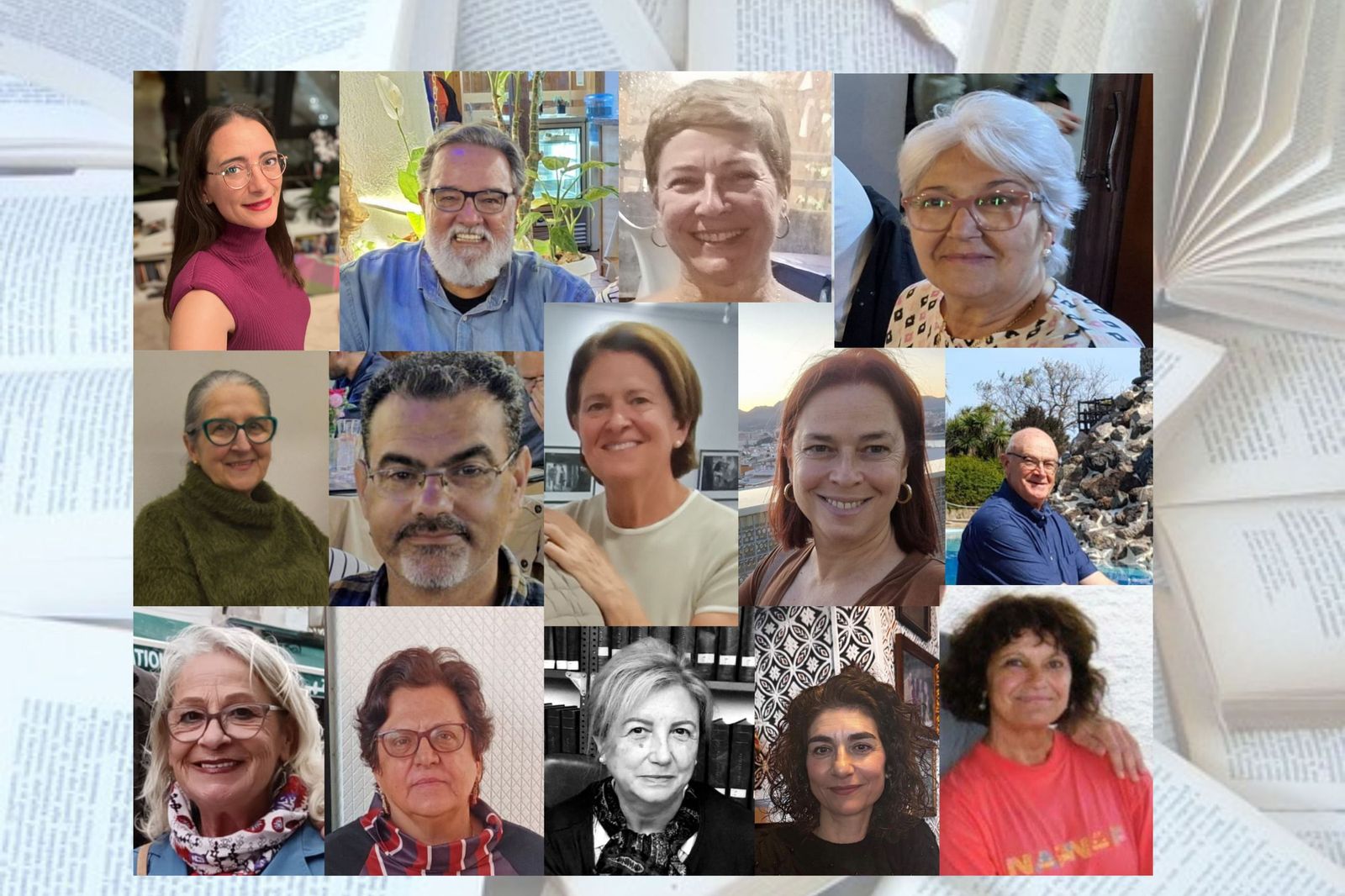 Miembros del club de lectura de la Biblioteca Adolfo Suárez que han realizado recomendaciones por el Día del Libro