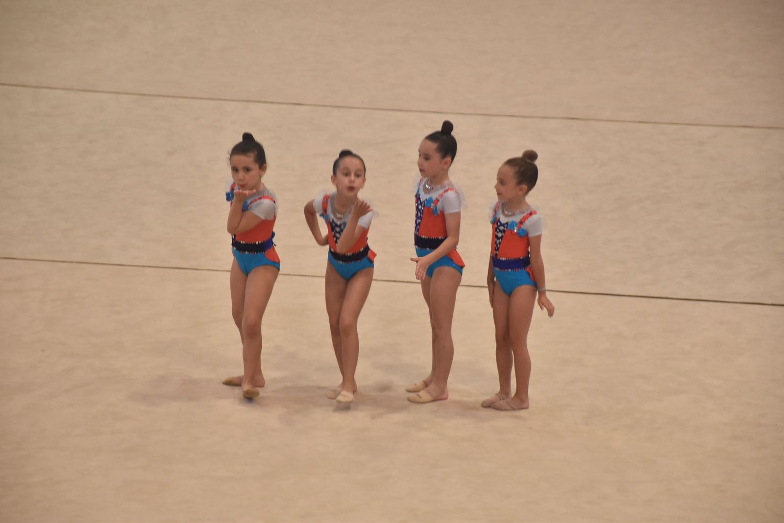 Exhibición de Gimnasia Rítmica