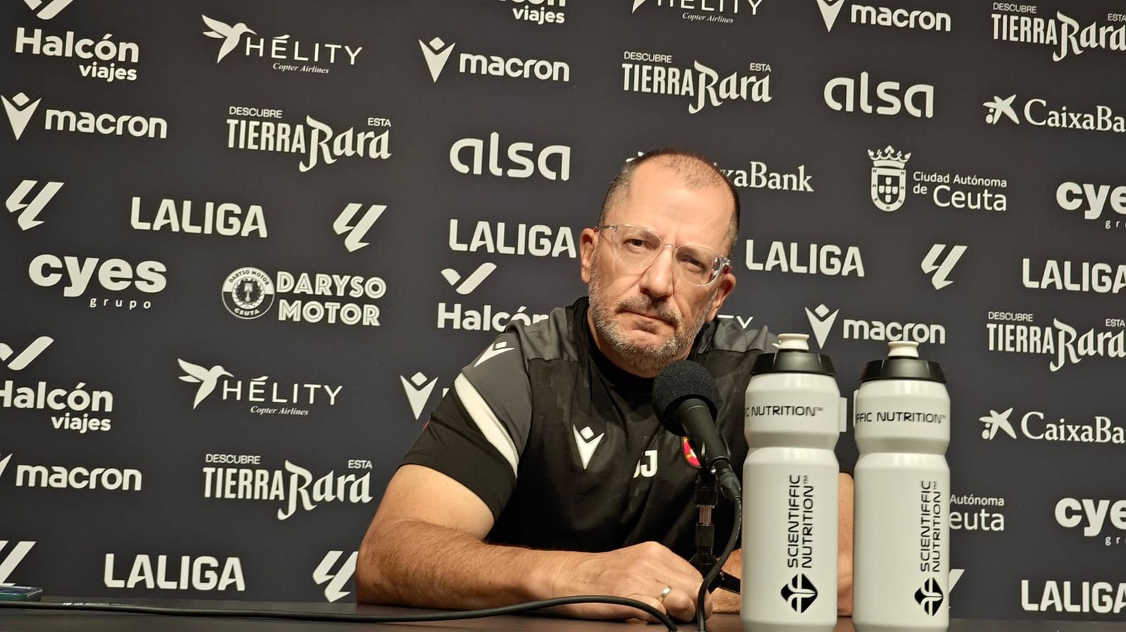 José Juan Romero, en la rueda de prensa de este viernes
