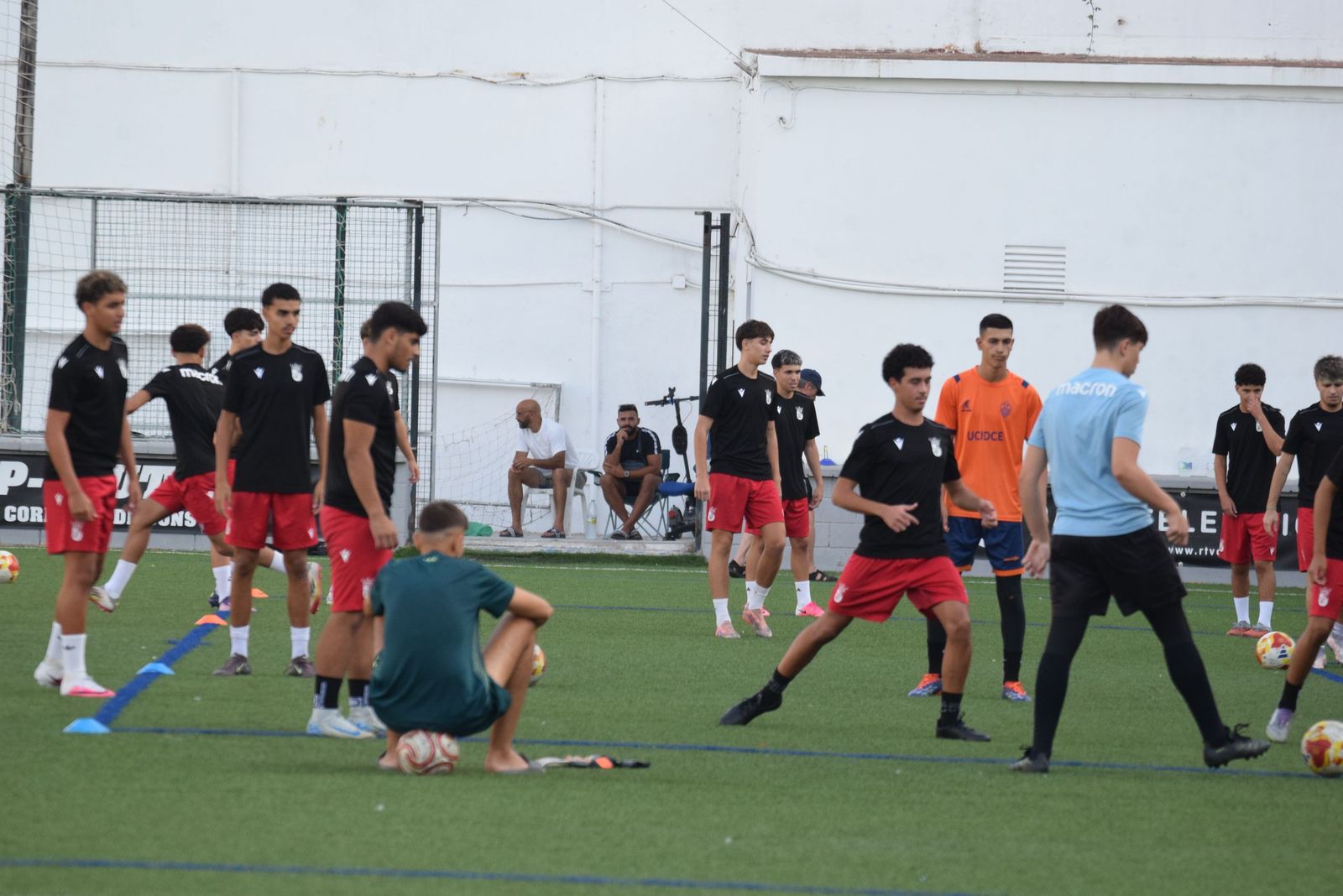 Entrenamiento Sporting B