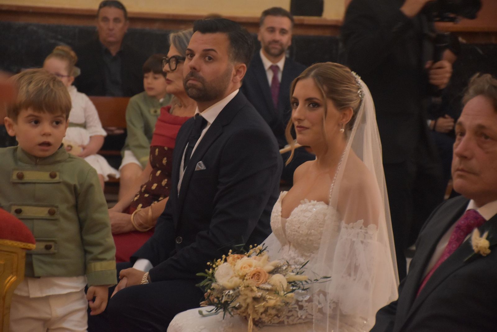 Dani y Noelia, un "sí, quiero" para toda la vida en la Iglesia de los Remedios