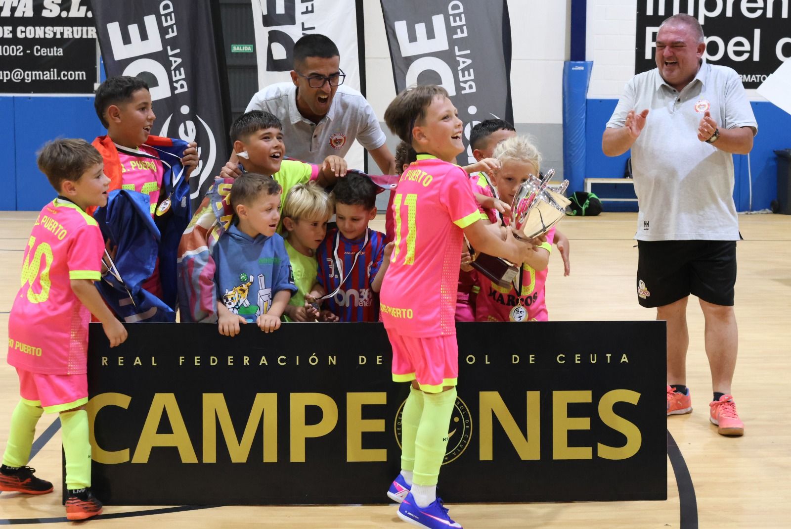 El Puerto gana la Liga Prebenjamín ante el San Agustín