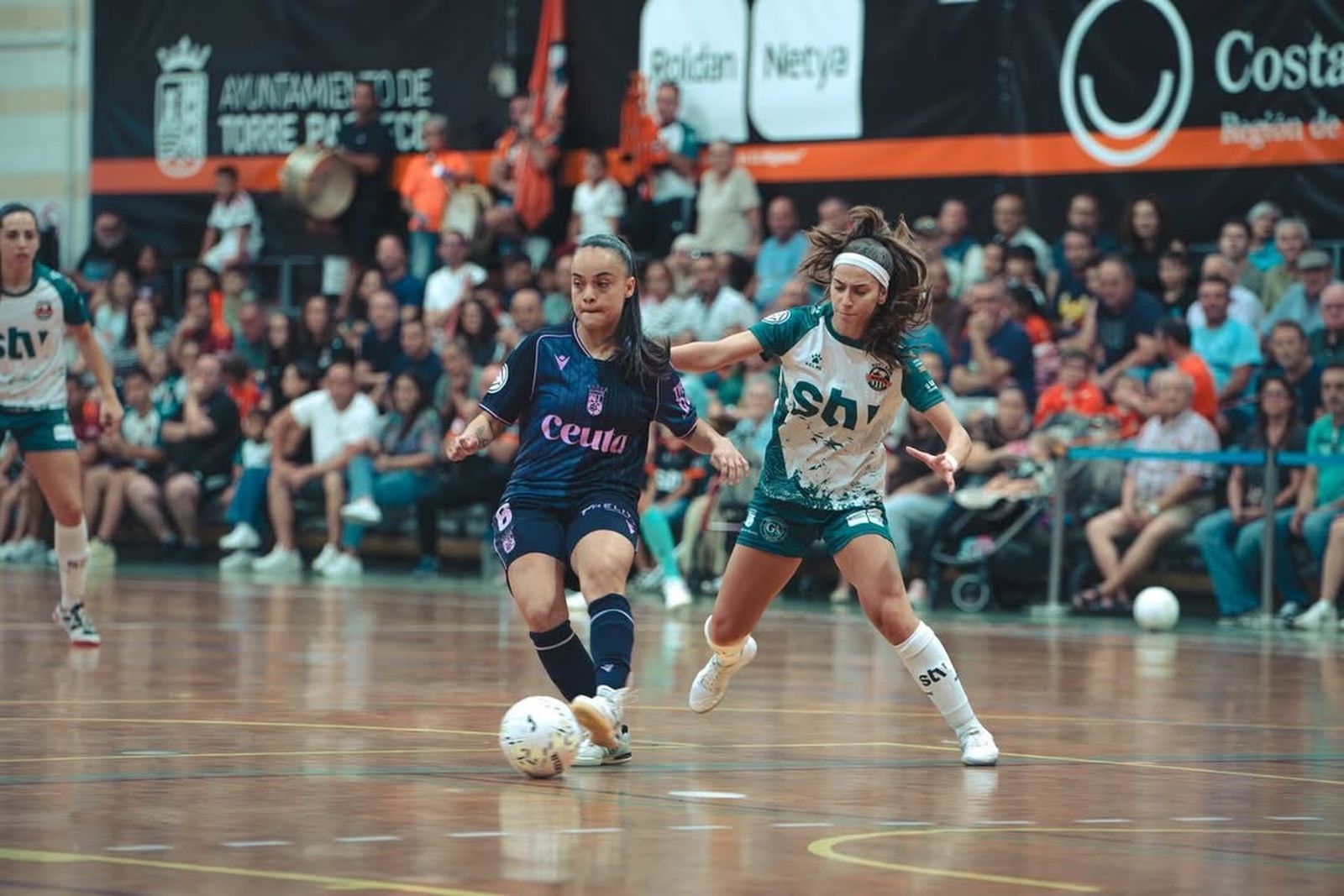 Partido de la AD Ceuta Femenino