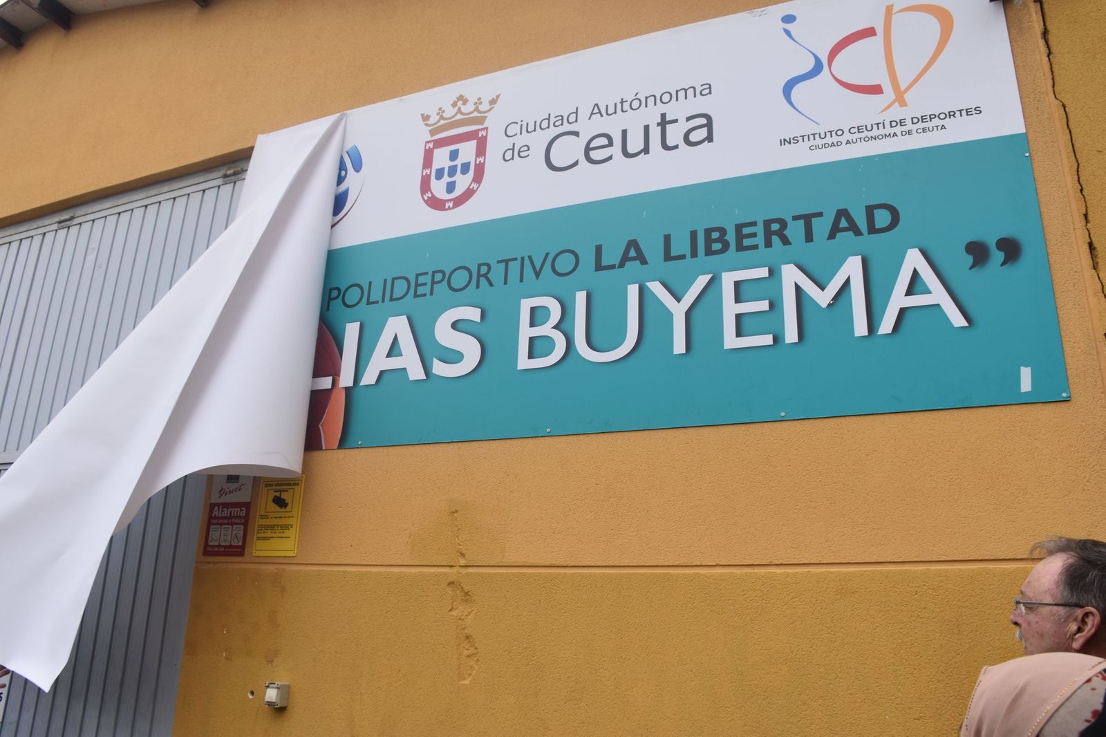 El Pabellón La Libertad ya lleva el nombre de “un niño sobresaliente”: Ilias Buyema