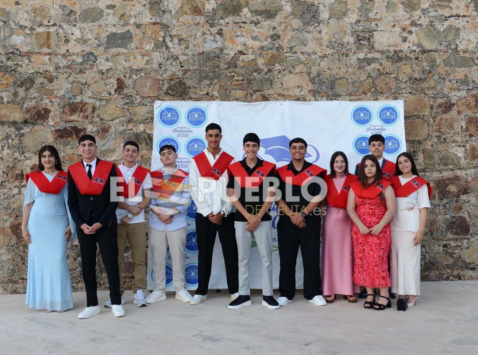FOTOGALERÍA | Graduación en el IES Almina de alumnos de la ESO y Bachillerato