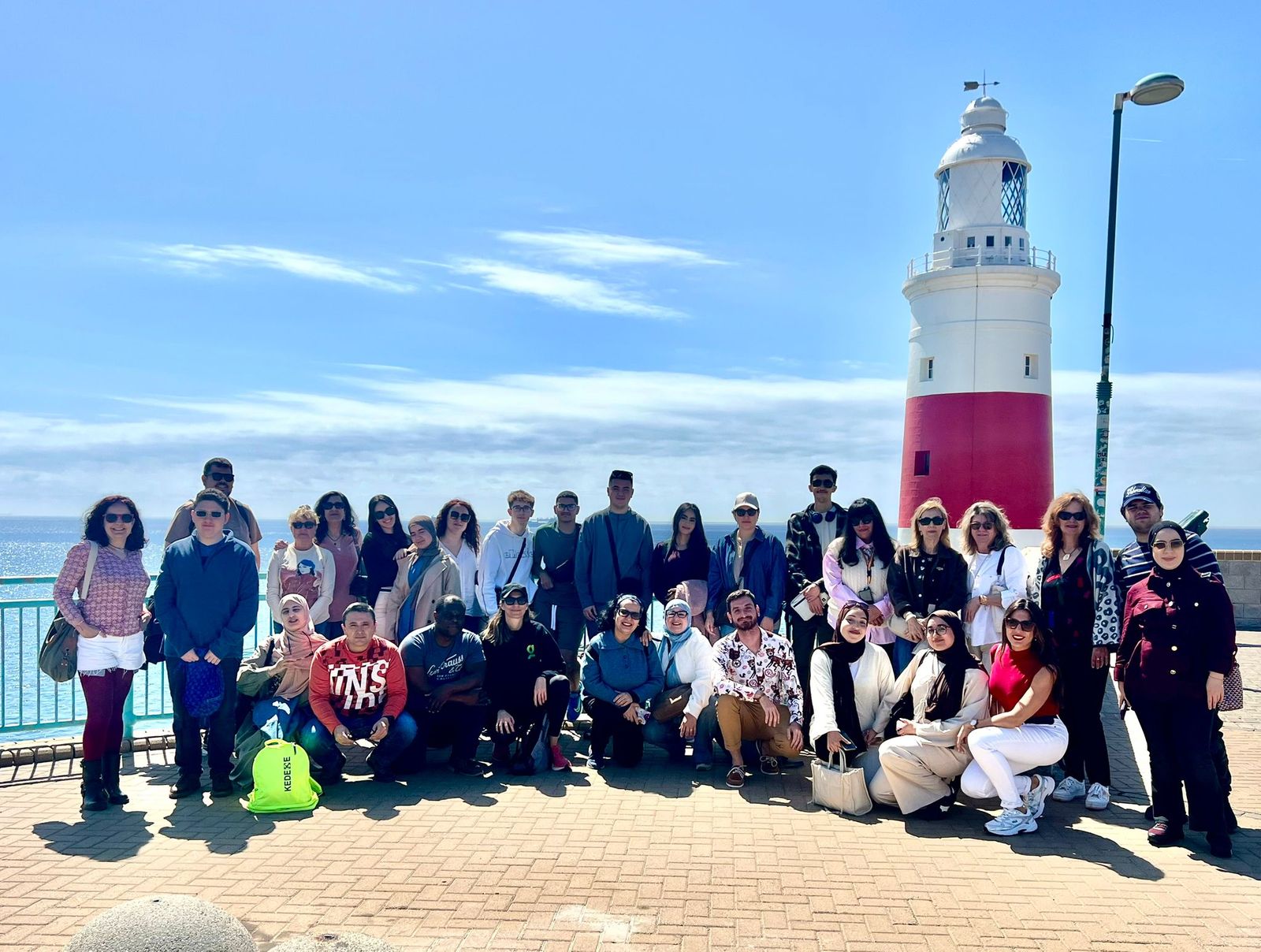 Los alumnos de la Escuela Oficial de Idiomas de Ceuta en Gibraltar