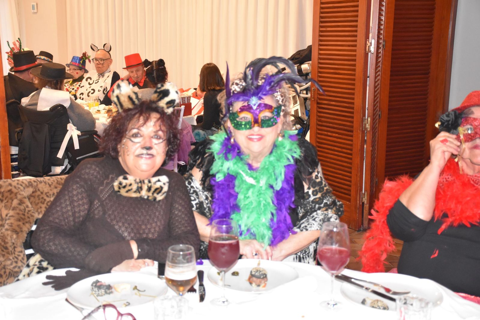 Los mayores también celebran el Carnaval