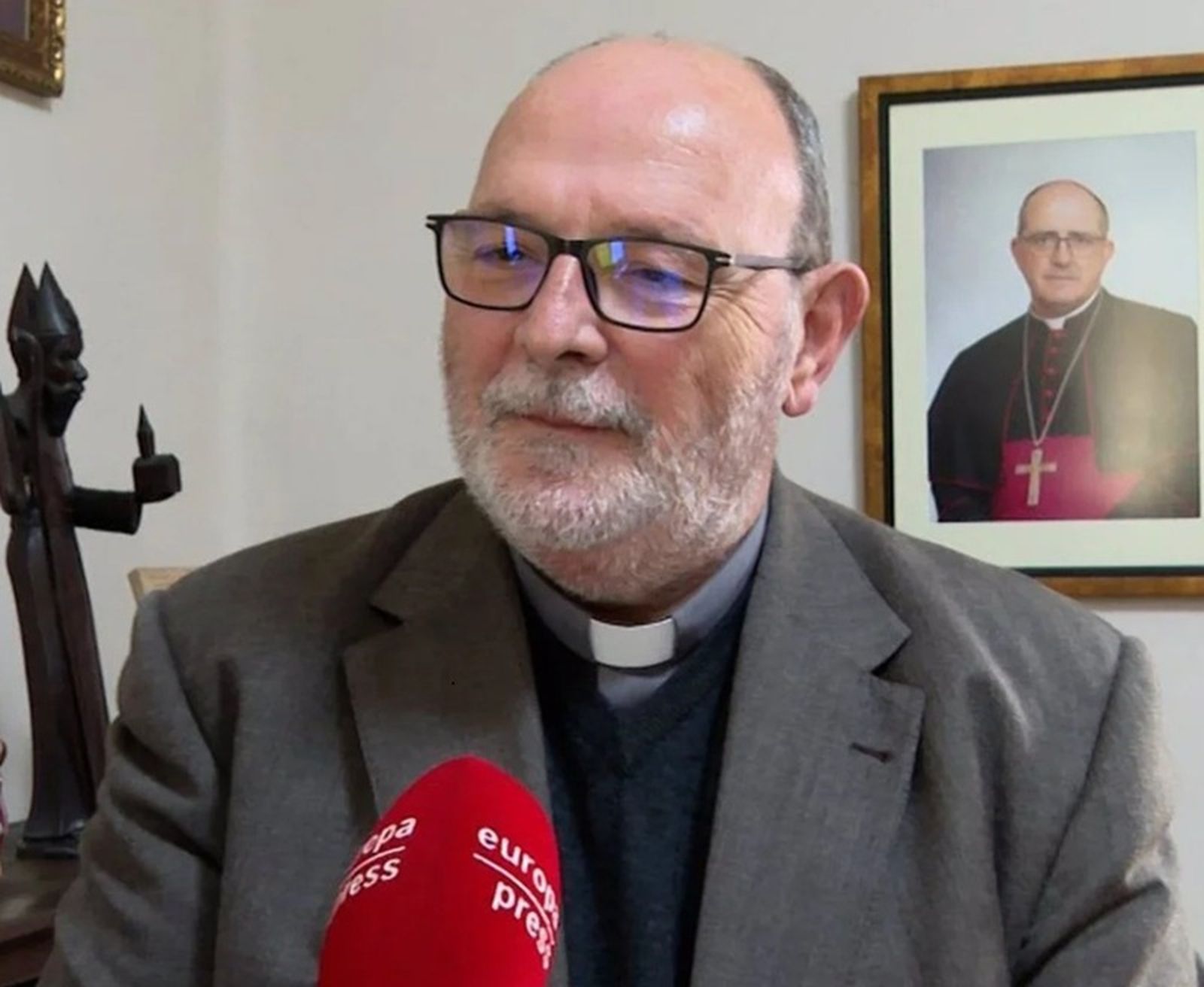 El padre Emilio Rodríguez Claudio, actualmente es el vicario general de la Diócesis de Huelva. / FOTO CEDIDA