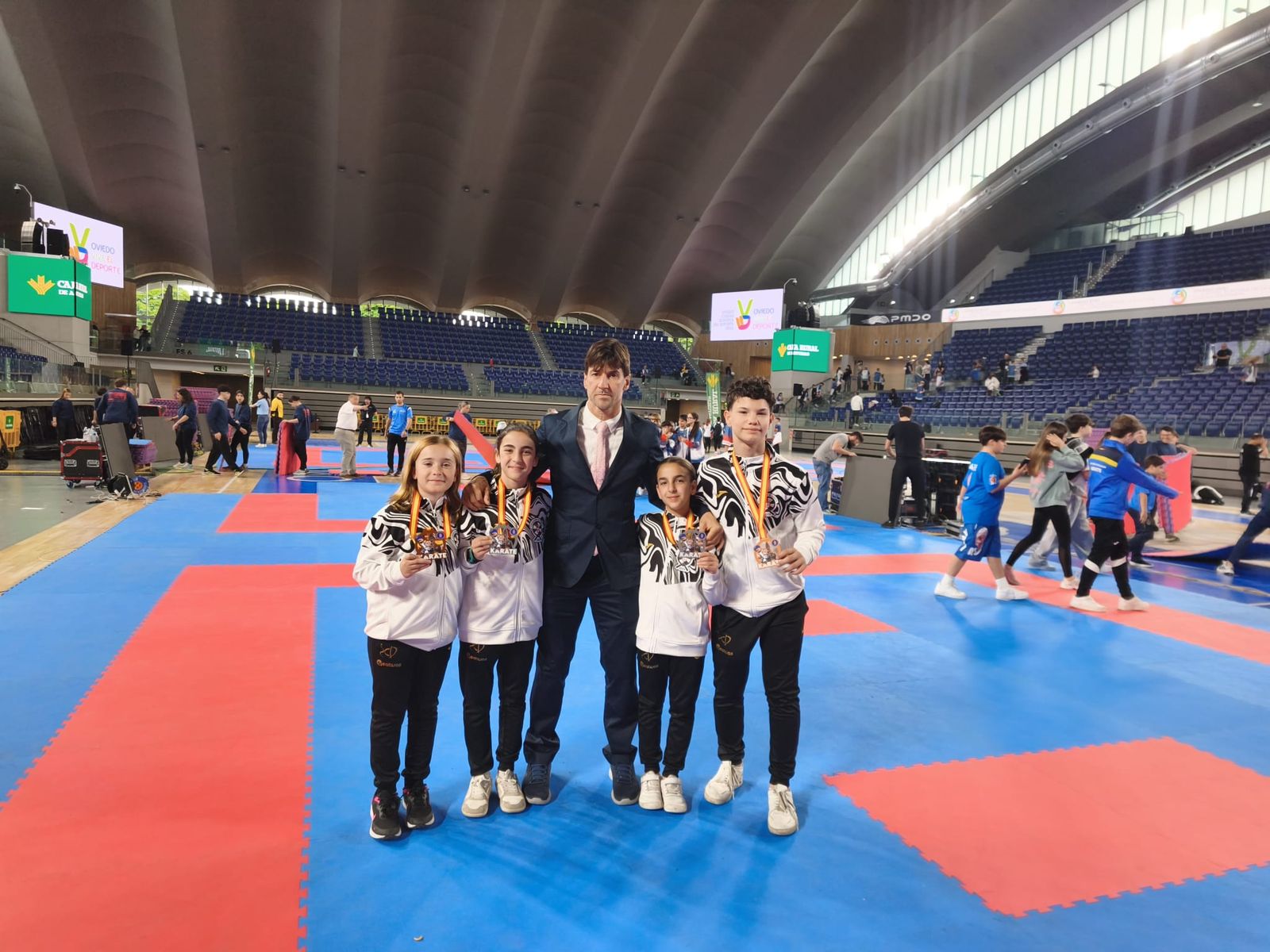 Cuatro medallas para el Club Sepai en el Campeonato de España
