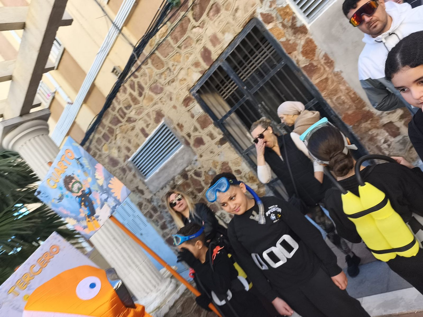 El Vicente Aleixandre celebra el Carnaval bajo la temática "Exploradores del mar"