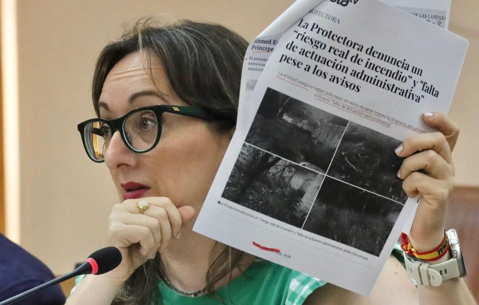 La diputada de Vox, Ana Belén Cifuentes