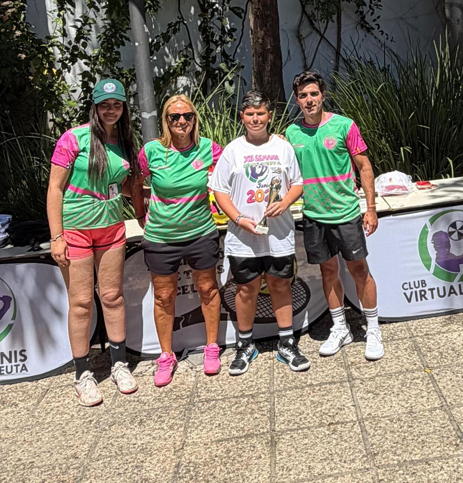 VirtualTenis Ceuta cierra su XII Semana Deportiva con una multitudinaria clausura y la vista puesta en septiembre