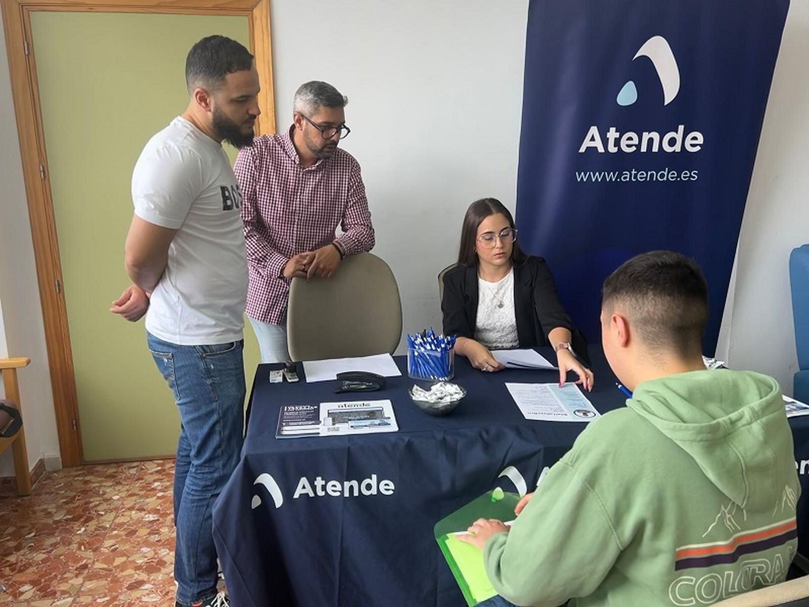 Stand de la empresa Atende