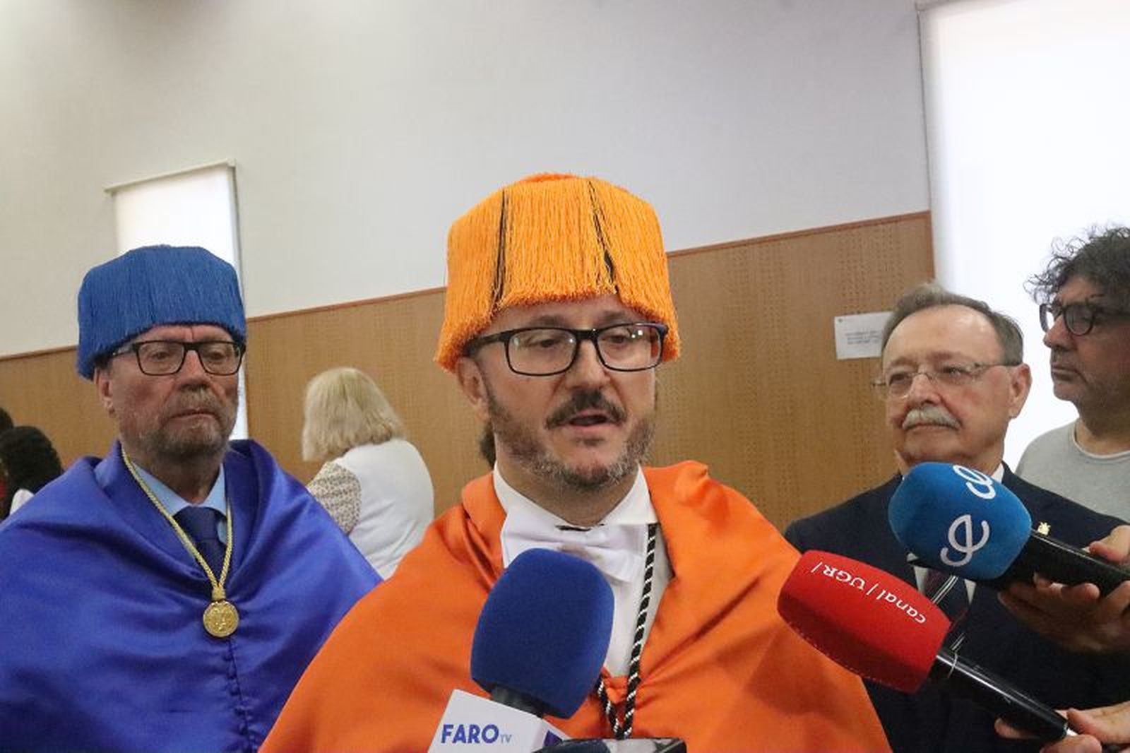 El vicerrector para los Campus de Ceuta y Melilla, Planificación Estratégica y Comunicación, Salvador del Barrio./ FOTO REDUAN